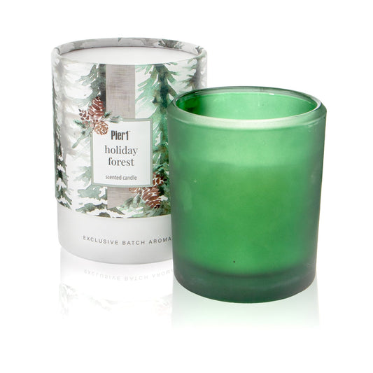 Pier 1 Holiday Forest 8oz Boxed Soy Candle - Pier 1