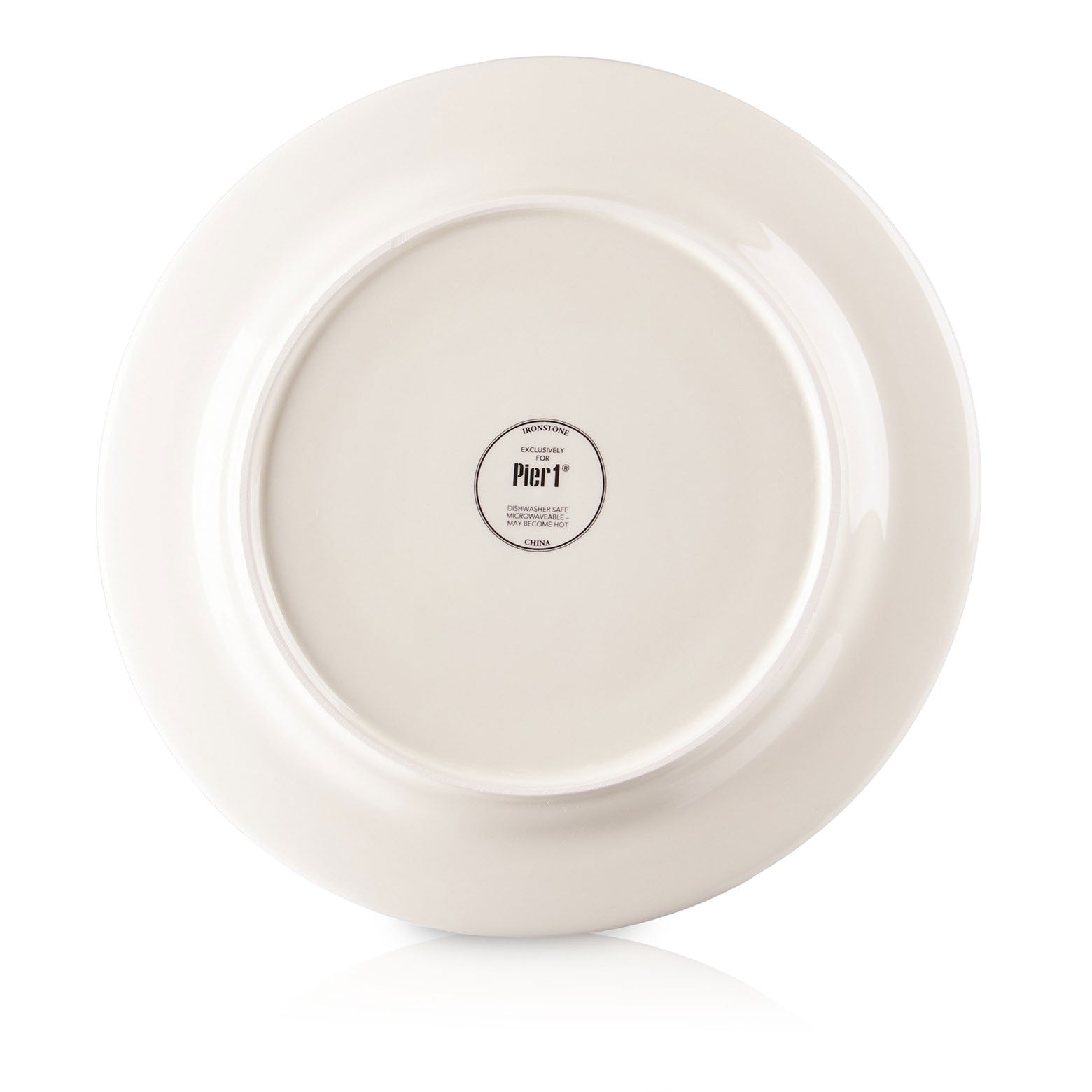 Pier one dishes clearance white